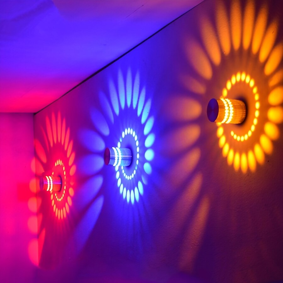 Modern Metal Cylinder Wall Light
