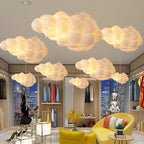 Suspension nuage moderne en PVC