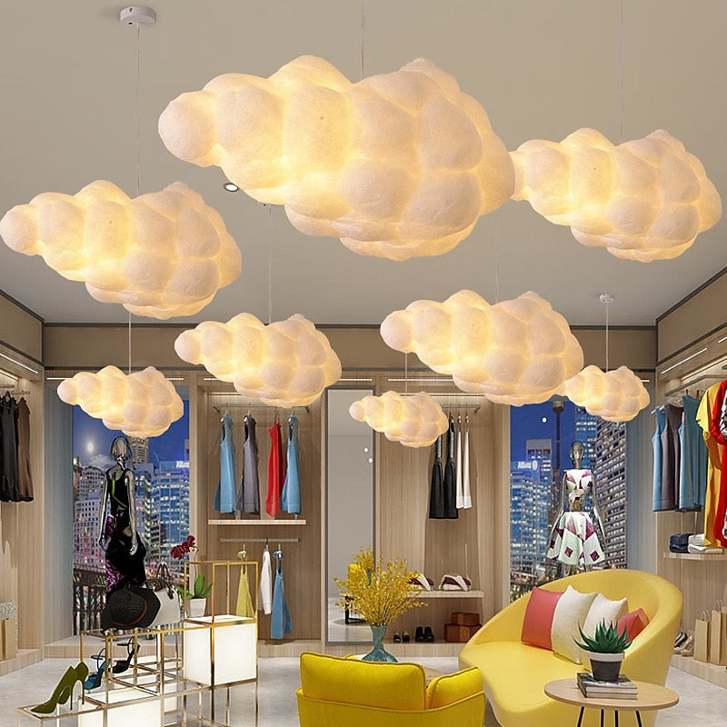 Modern PVC Cloud Pendant Light