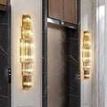 Glam Crystal Linear Wall Light