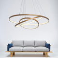 Modern Metal Ring Pendant Light