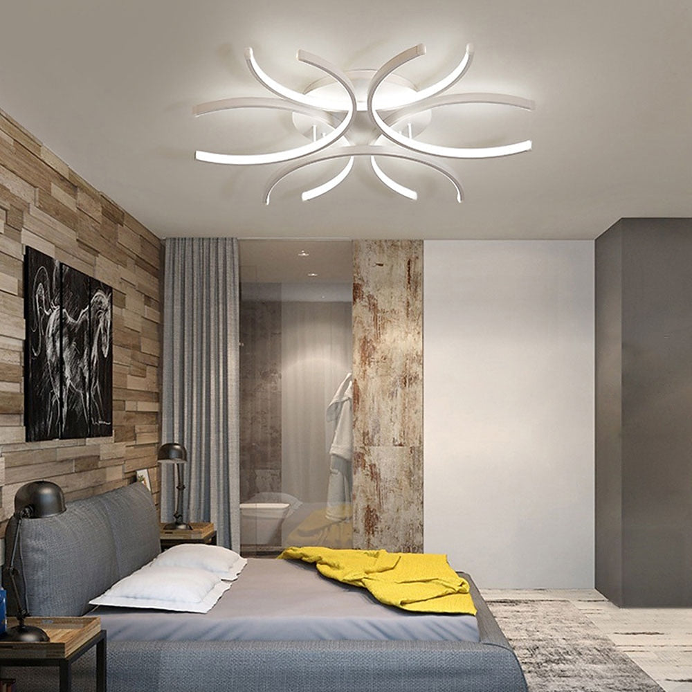 Modern Metal Flower Ceiling Light