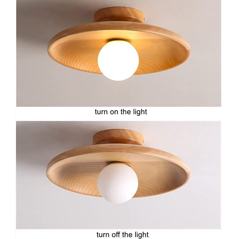 Vintage Crystal Disc Ceiling Light