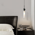 Modern Marble Cylinder Pendant Light