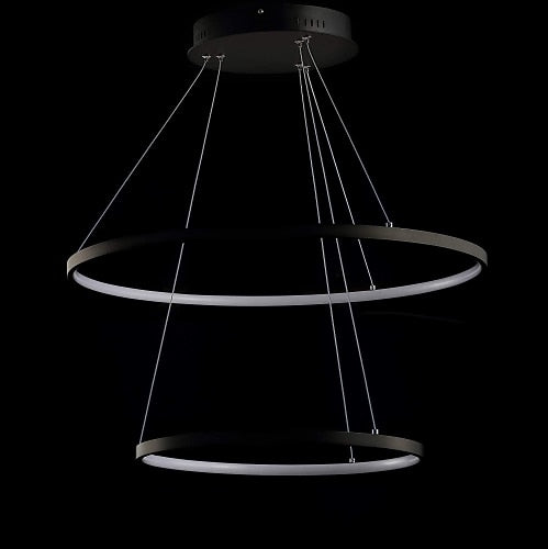 Modern Metal Ring Pendant Light