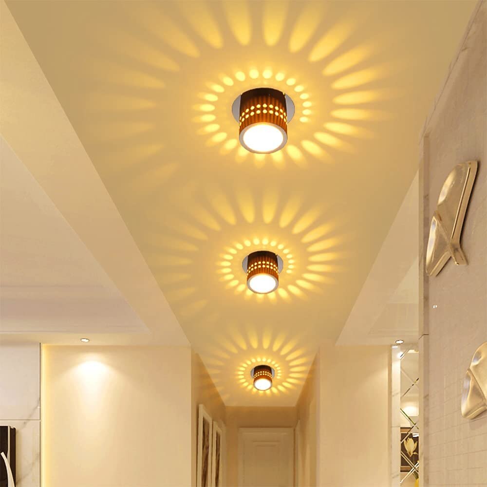 Modern Metal Cylinder Wall Light