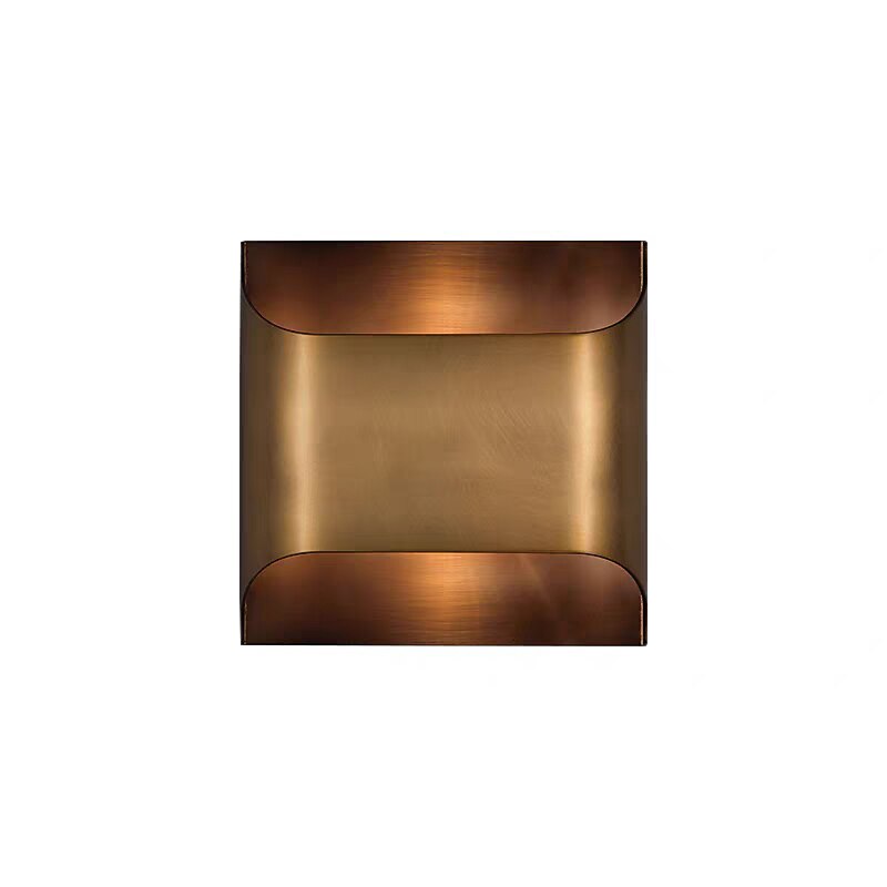 Modern Metal Rectangle Wall Light