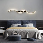 Modern Acrylic Wave Wall Light
