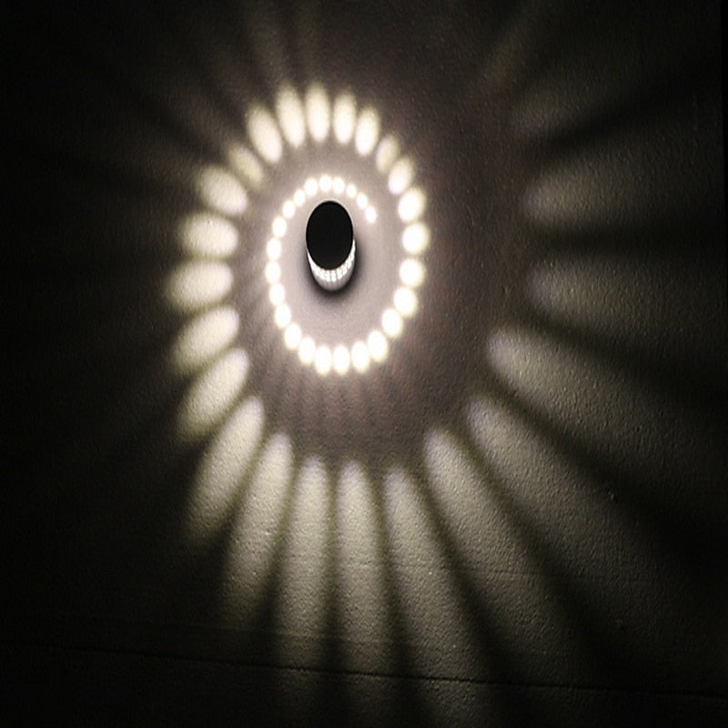 Modern Metal Cylinder Wall Light