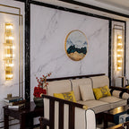 Glam Crystal Lineare Wandleuchte