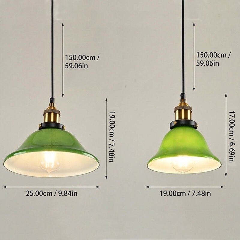 Industrial Metal Dome Pendant Light