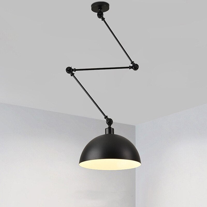 Industrial Metal Dome Pendant Light