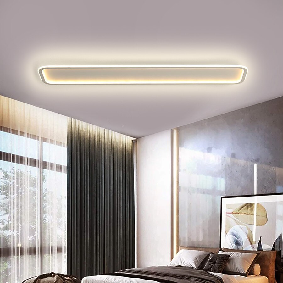 Modern Metal Linear Ceiling Light