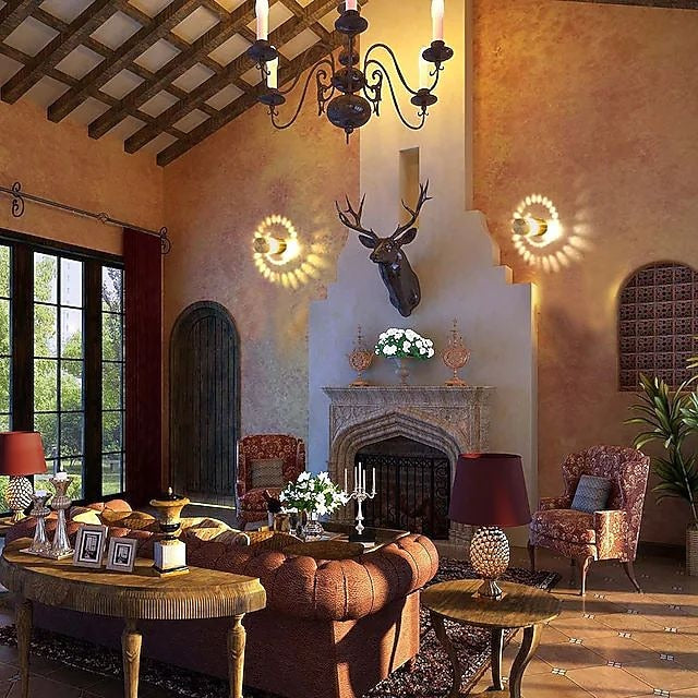Modern Metal Cylinder Wall Light