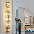 Glam Crystal Lineare Wandleuchte