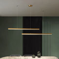 Modern Metal Linear Pendant Light