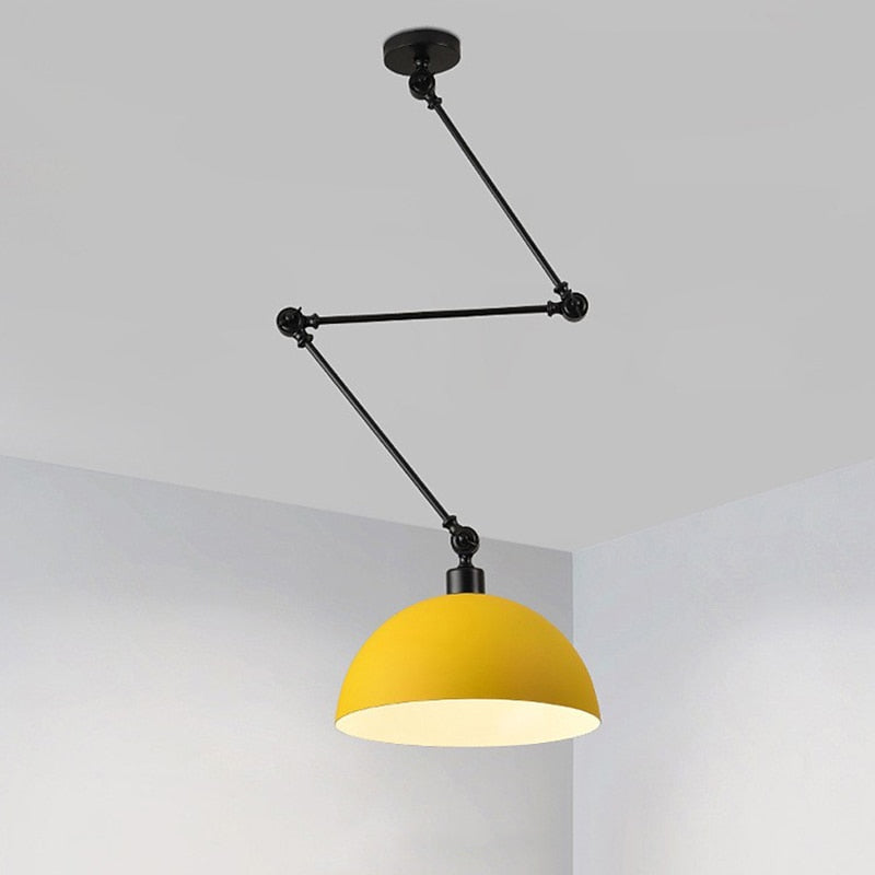 Industrial Metal Dome Pendant Light
