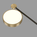Modern Acrylic Ring-Branch Ceiling Light