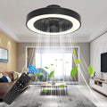 Modern Metal Ring-Fan Ceiling Fan Light
