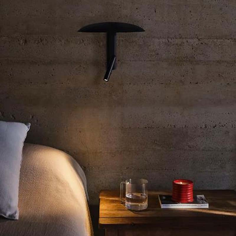 Modern Metal Mushroom Wall Light