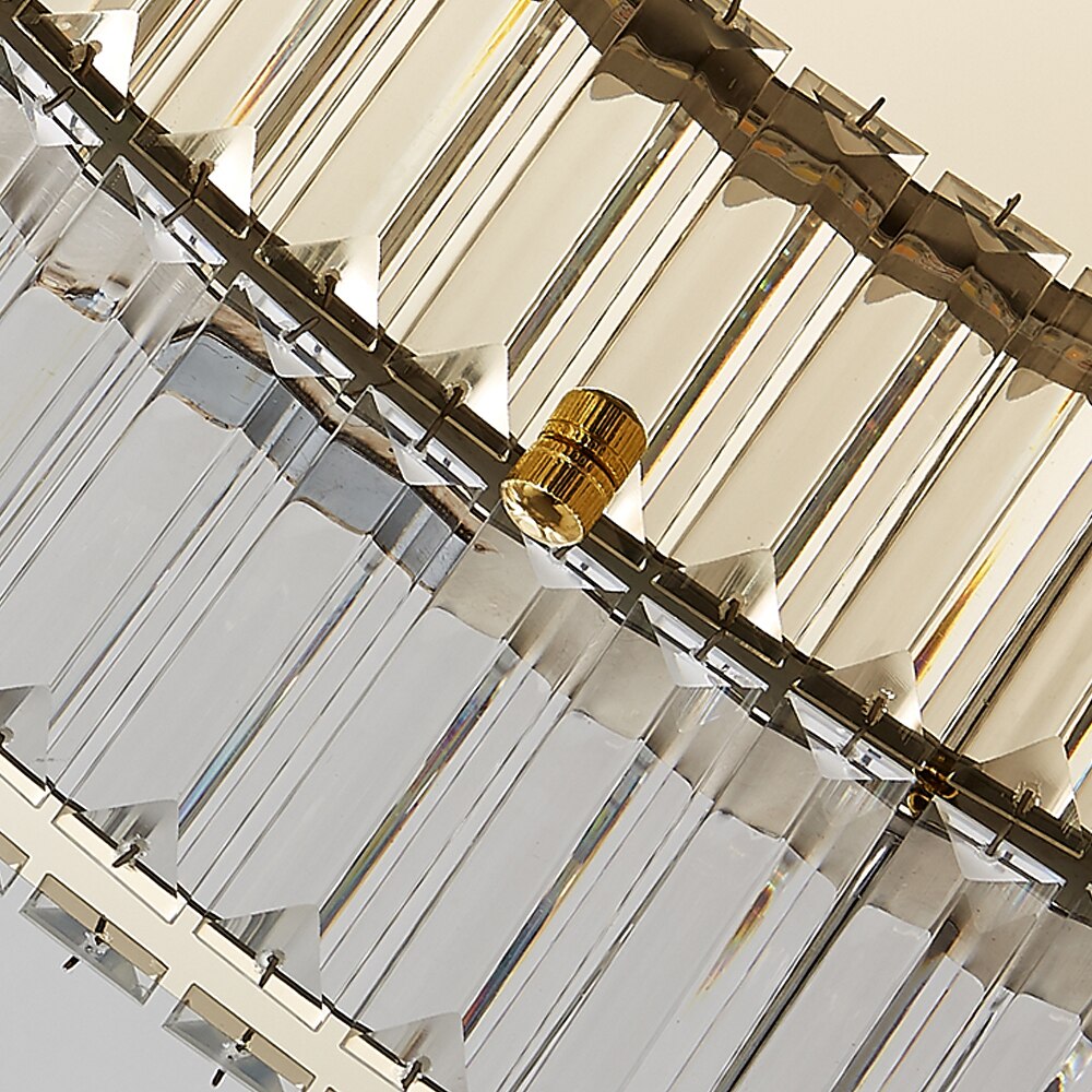 Modern Crystal Ring Ceiling Light