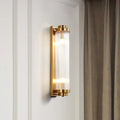 Modern Crystal Cylinder Wall Light