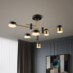 Modern Geometric Sputnik LED Chandelier