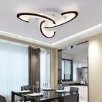 Modern Aluminum Pinwheel Ceiling Light