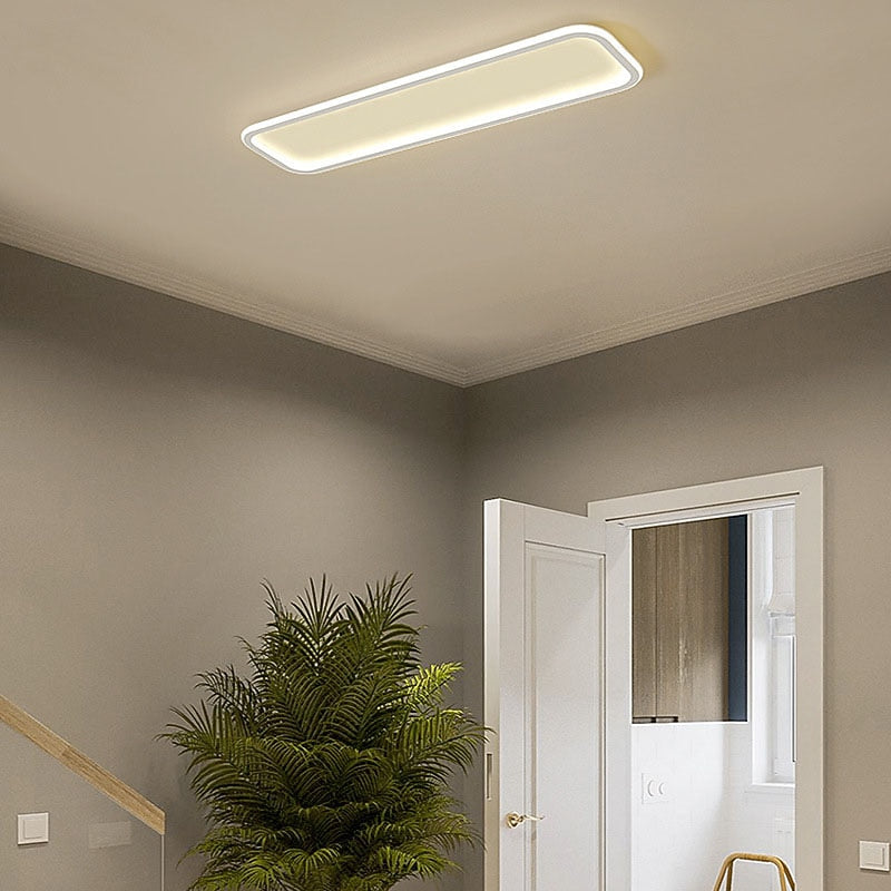 Modern Metal Linear Ceiling Light