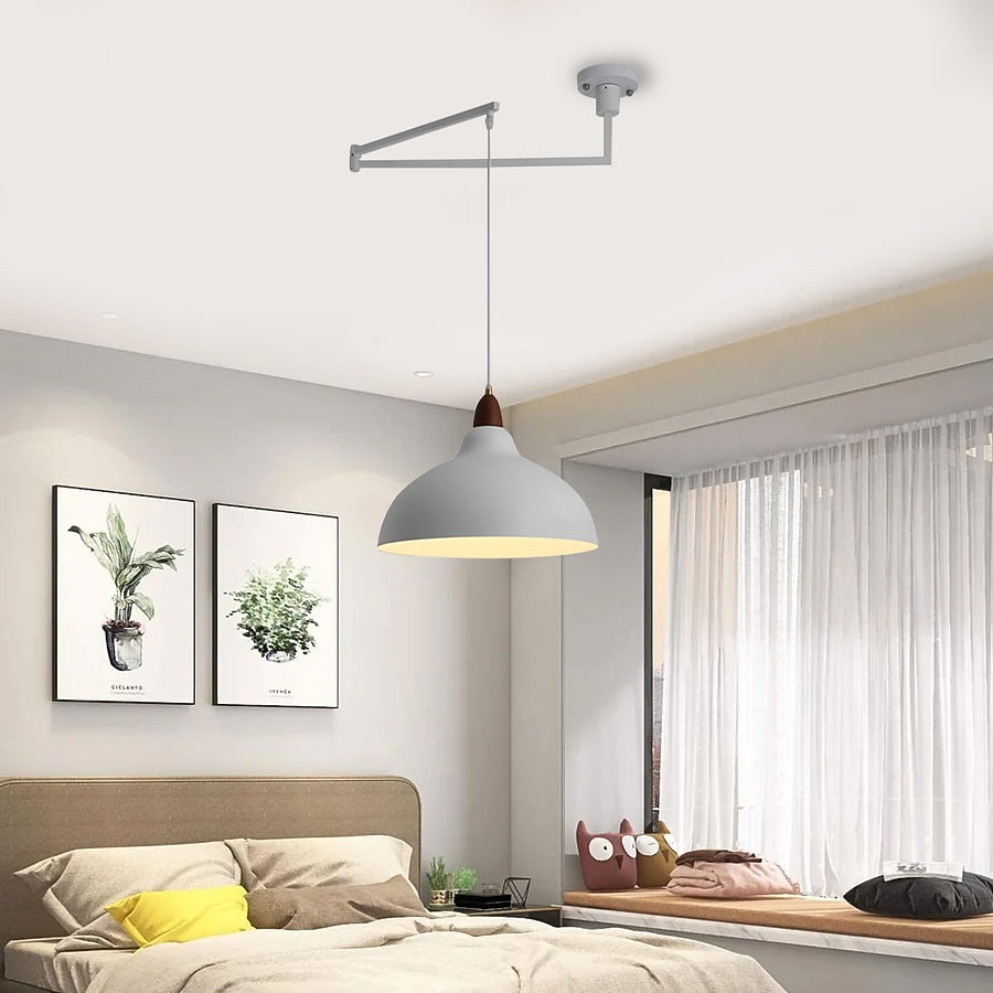 Industrial Metal Dome Pendant Light