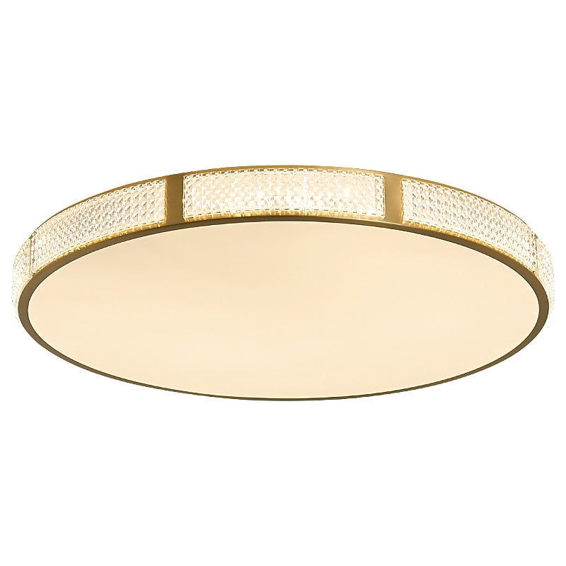 Modern Metal Drum Ceiling Light