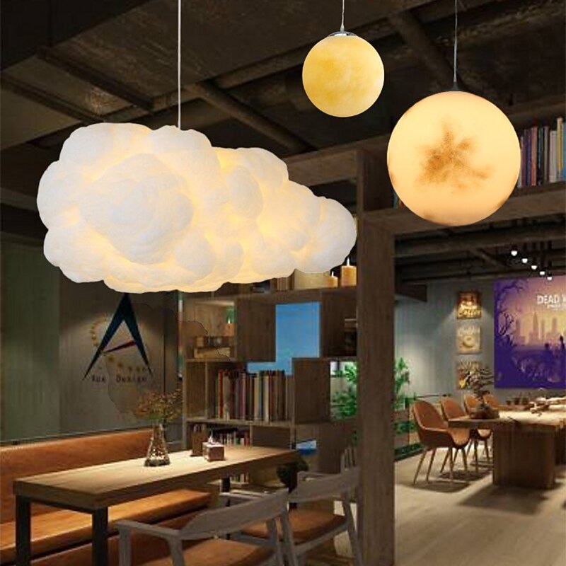 Modern PVC Cloud Pendant Light