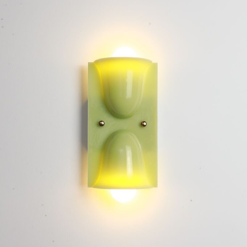 Modern Acrylic Hourglass Wall Light