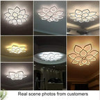 Modern Aluminum Leaf Ceiling Light