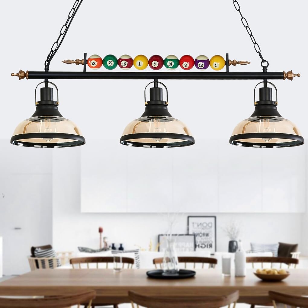 Industrial Glass Dome Pendant Light