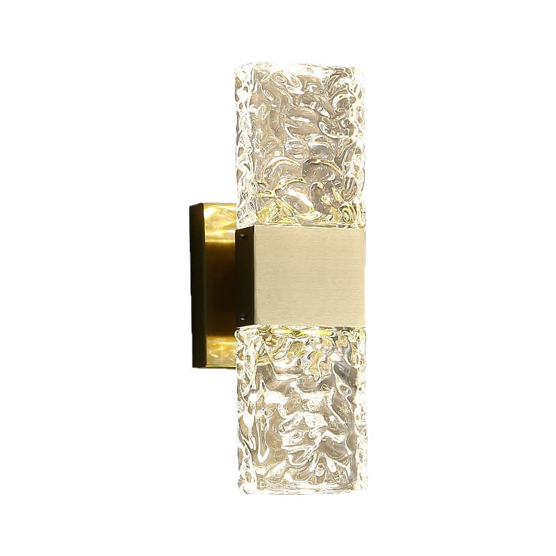 Glam Crystal Cylinder Vanity Light