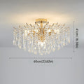 Modern Crystal Rectangle Chandelier