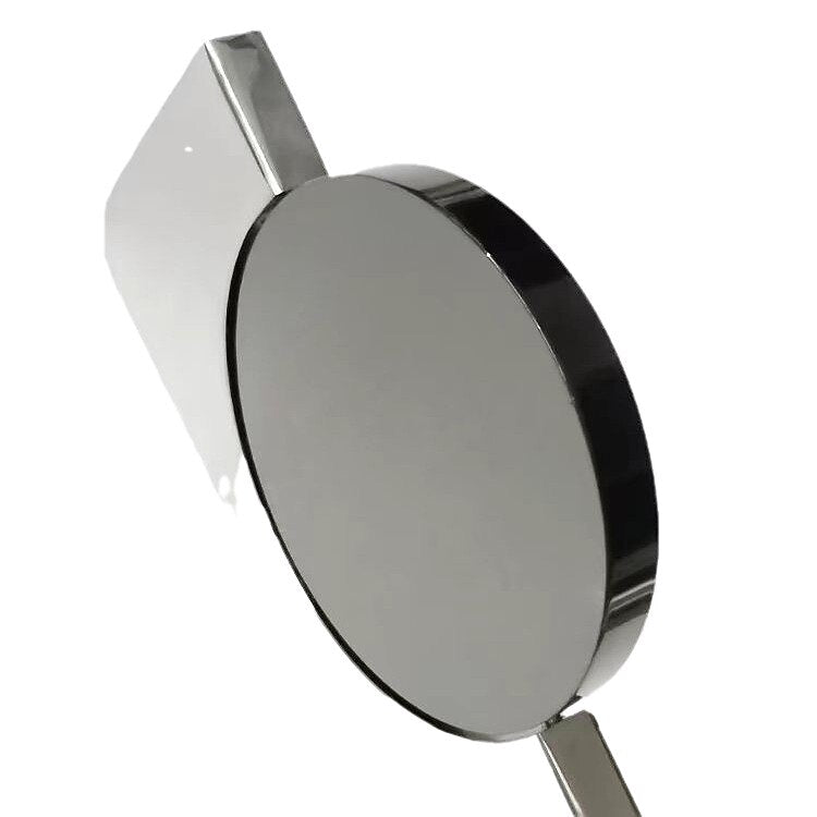 Modern Metal Sunburst Wall Light