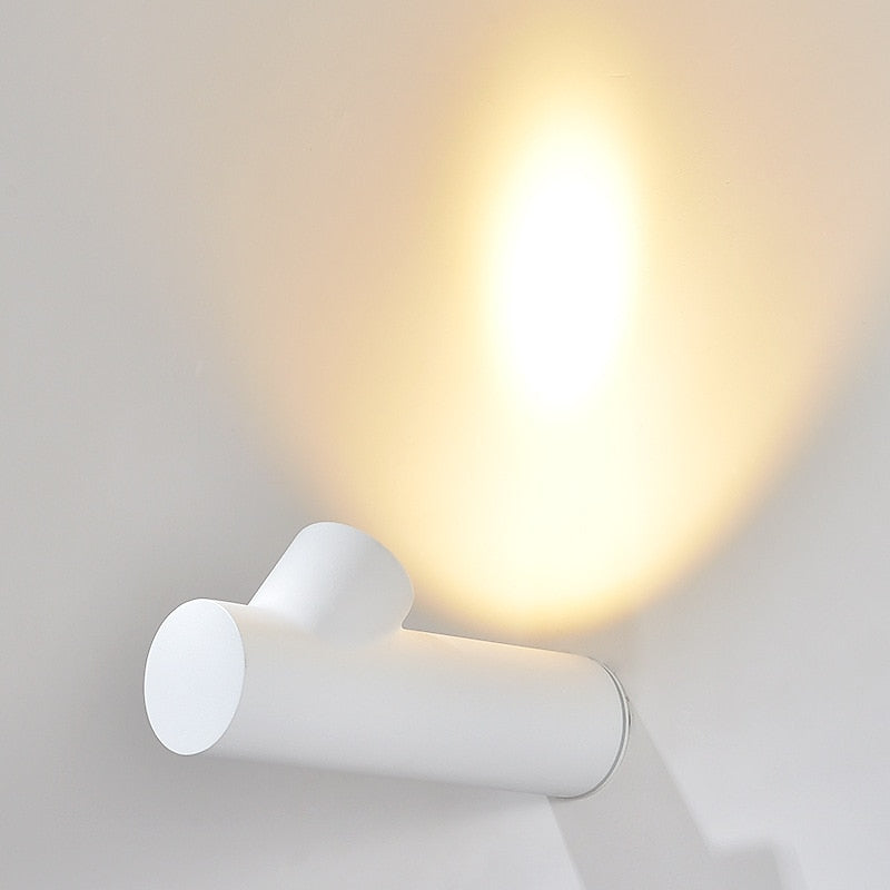 Modern Metal Cylinder Wall Light