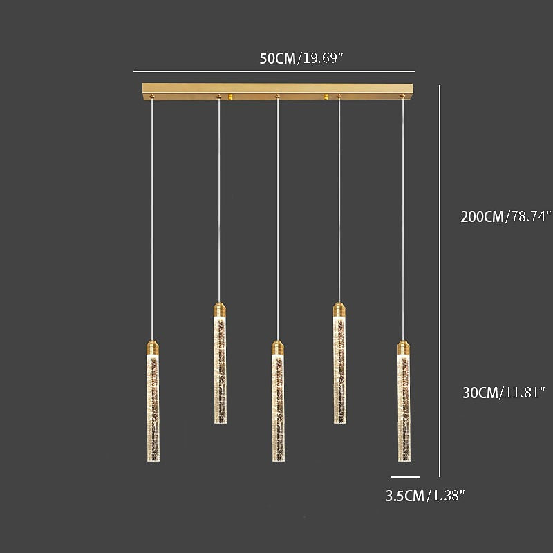 Glam Crystal Cascade Chandelier