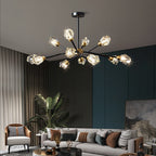 Glamour-Kristall-Ast-Kronleuchter
