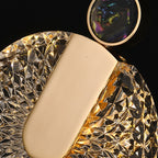 Glam Glas Ring Pendelleuchte