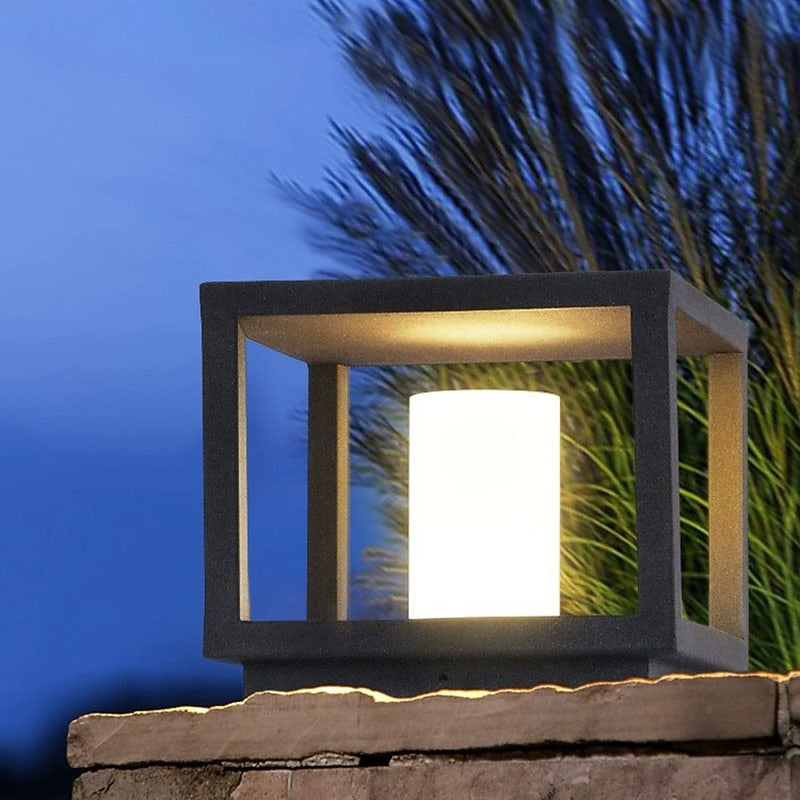 Modern Metal Square Wall Light