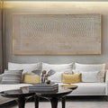 Sand and Espresso Wave Painting