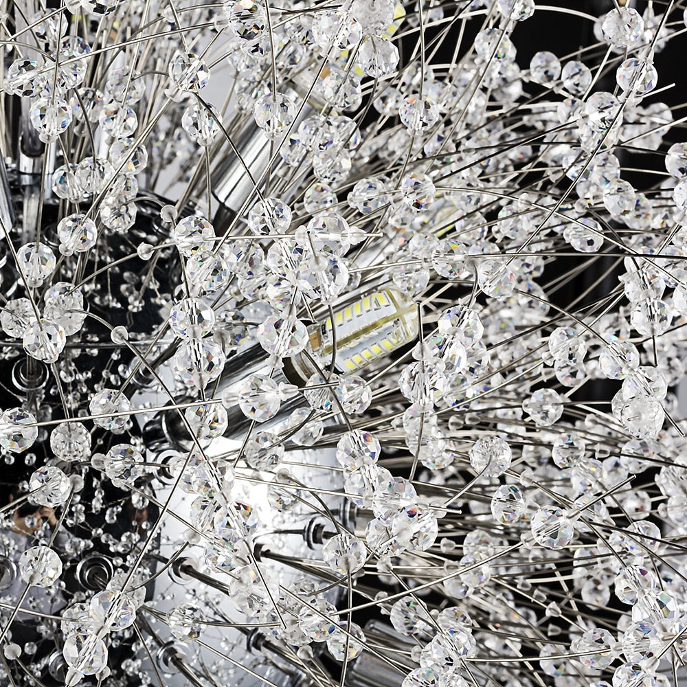 Modern Crystal Sputnik Chandelier