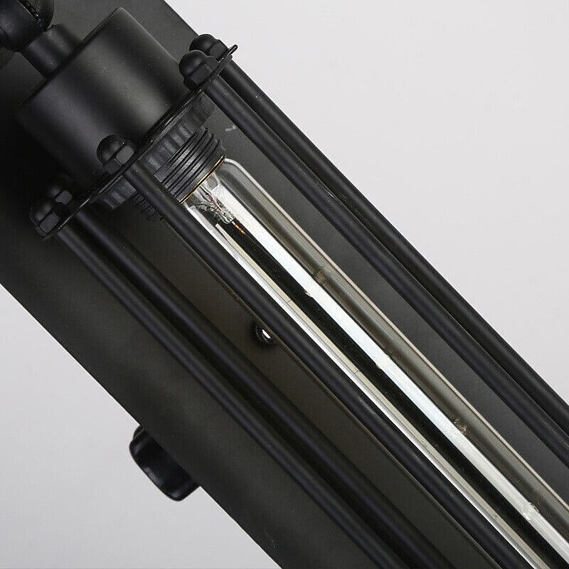 Industrial Metal Pipe Wall Light