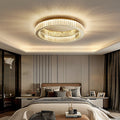 Modern Crystal Ring Ceiling Light