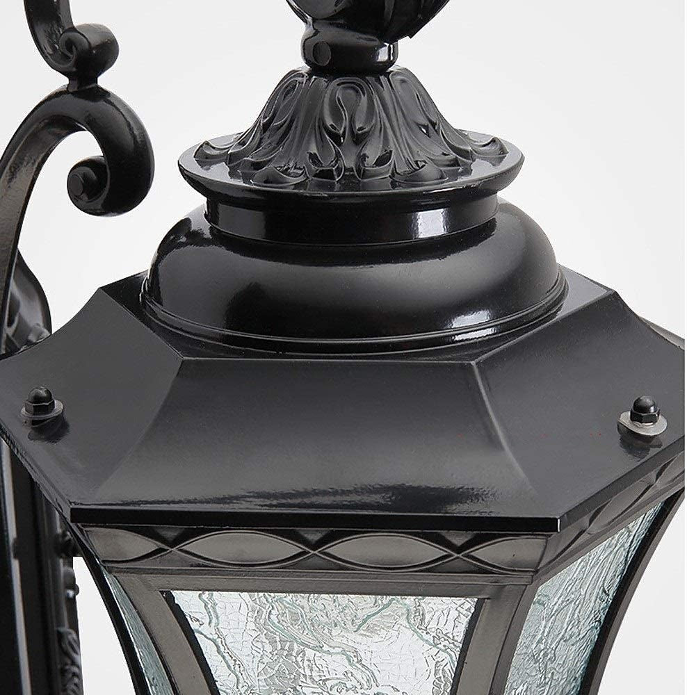 Vintage Glass Lantern Wall Light