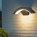 Modern Metal Arc Wall Light