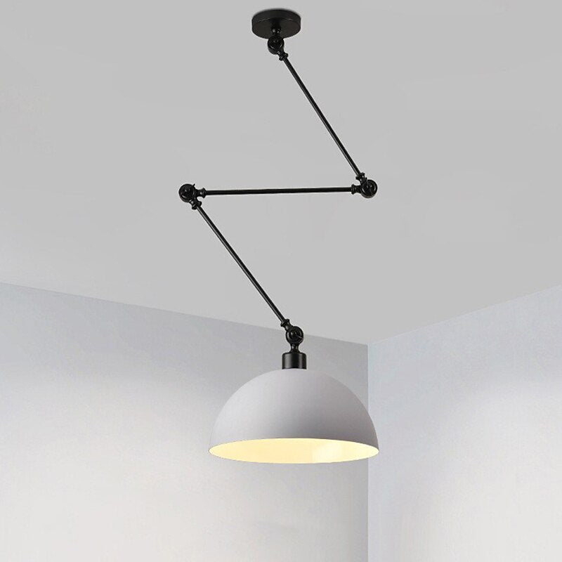 Industrial Metal Dome Pendant Light